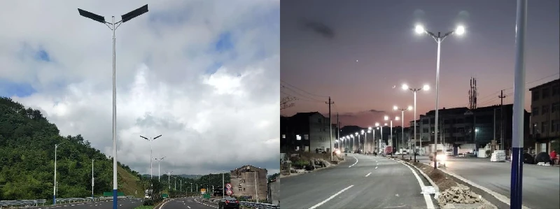 solar street lights installed in the Philippines solar street lights installed in the Philippines