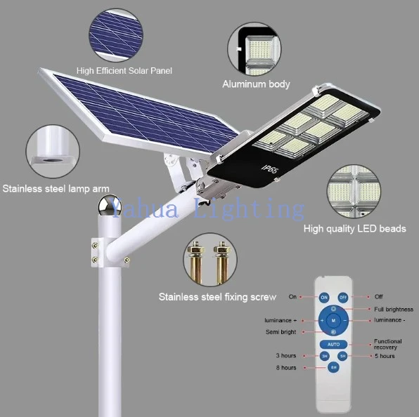 Remote Control Aluminum LED Solar Street Light